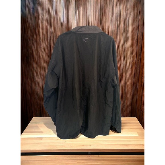 Easton Baseball Warm-up Rain Pull Over Men’s/Unisex Large Nylon, Blk/Brwn GUC - Picture 4 of 12